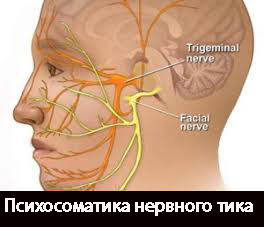 Психосоматика нервного тика